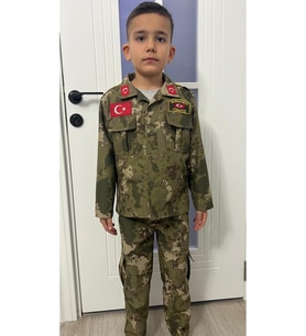 ÇOCUK KAMUFLAJI KARA KUVVETLERİ (Haki)