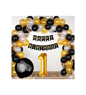 1 Yaş Doğum Günü Balon Zinciri