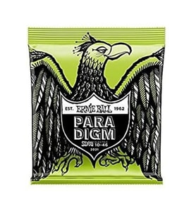 Ernie Ball P02021 Elektro Gitar Tel Seti - Paradigm Regular Slinky (üst Segment - Kırılmaz Seri) Plazma Takviyeli Çelik Çekirdek, Maksimum Dayanıklılık Ve Paslanma Direnci Ölçü: .010 - .046 (6'lı Tam Takım Set)
