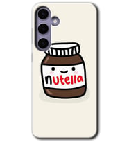 Galaxy S24 Kılıf HD Desen Baskılı Kılıf - Nutella Aşkım