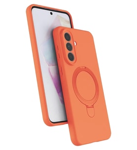 Galaxy A57 5G Regal Magsafe Standlı Kapak - Turuncu