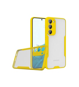 Durukar® Samsung Galaxy S23 Plus Kılıf Platin Silikon - Sarı