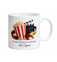 Film Dizi Sever Popcorn Sinema Keyfi Ekran Karşısı Kupa Bardak Hediye