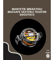 Northcity Tüm Telefonlarla Uyumlu Kompakt Soğutucu Sessiz ve Yüksek Performanslı Soğutma