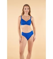 Estiva Toparlayıcı Balenli Bikini Takımı - Mavi