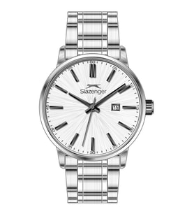 SLAZENGER SL.09.2561.2.06 ÇELİK ERKEK KOL SAATİ (Gümüş)