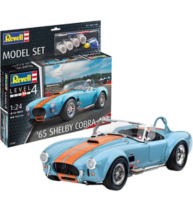 Revell, M.Set 65 Shelby Cobra 427, Araba, Oyuncak (Krem)