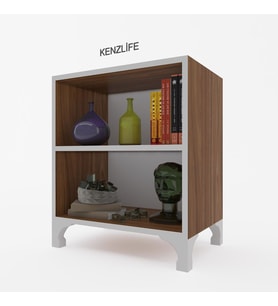 Kenzlife kitaplık tuğçe 068*030*020 cvz ayaklı mutfak dolabı banyo ofis ayakkabılık kiler
