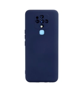 Tecno Camon 16 Kılıf Nano içi Kadife Silikon - Lacivert