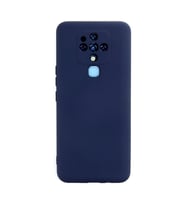 Tecno Camon 16 Kılıf Nano içi Kadife Silikon - Lacivert