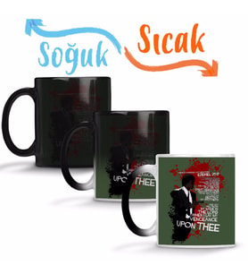 Pulp Fiction My Name İs The Lord Sihirli Kupa Bardak Porselen