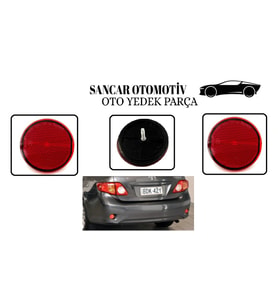 TAMPON REFLEKTÖRÜ COROLLA 2007-2009 ARKA SOL/SAĞ TAKIM 2 ADET YUVARLAK