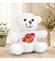 Kişiye Özel Fotoğraf Baskılı Peluş Ayıcık