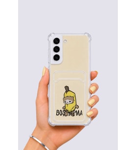 Samsung Galaxy S22 Kartlıklı Boş Yapma Desenli Kılıf