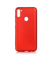 Lexroo Galaxy M11 Kılıf Premier Silikon Kılıf - Kırmızı