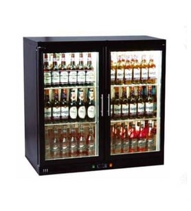 CSA Karacasan İki Kapılı Set Üstü Bar Arkası Şişe Soğutucu Buzdolabı (310 Litre)