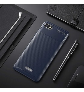 Lexroo Xiaomi Redmi 6A Kılıf Negro Silikon Kılıf - Lacivert