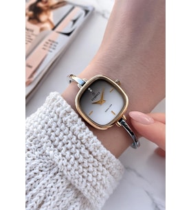 Essence Vintage Seri Küçük Kasa Çelik Kararma Renk Atma Yapmaz Kadın Kol Saat+Bileklik BD1222.270