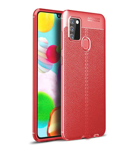 Lexroo Galaxy A21S Kılıf Niss Silikon Kılıf - Kırmızı