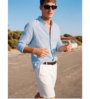 LCW Vision Mavi Regular Fit Erkek Gömlek