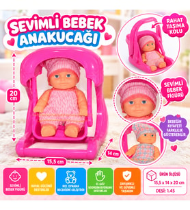 844 Et Bebekli Salıncak