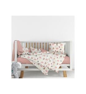 Flanel ( Pazen ) Kumaşından %100 Pamuklu Bebek Nevresim Takımı 100x150