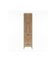 Hyperion Dolap 5 Raflı 2 Çekmeceli 4 Kapaklı 60x44x243 Aytaşı-Çam