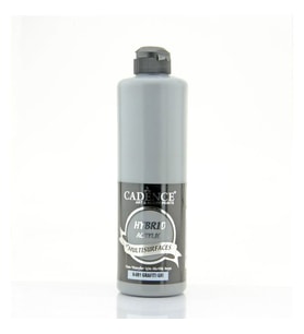 Cadence Hybrid Multisurface Akrilik Boya 500 ml. H-081 GRAFİTİ GRİ 