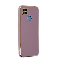 Xiaomi Redmi 9c Kılıf Volet Silikon - Mor