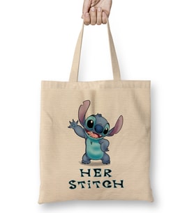 Lilo And Stitch Her Stitch Bez Çanta Uzun Saplı