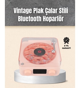 Bluetooth Hoparlör – Yumuşak Gece Lambası Saat Göstergeli
