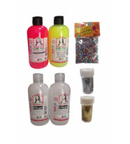 Slime Slaym Yapma Seti 250ml* 4 adet + Toz Sim 2 Adet + Köpük