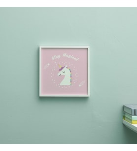 Bebek Odası İçin Unicorn Tasarımlı Çerçeve