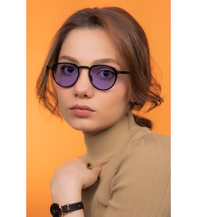 Lucia Black Purple Güneş Gözlüğü