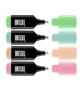 Faber Castell Fosforlu Kalem Mini Textliner Pastel 4 Renk
