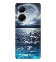 Vivo V29 Lite Kılıf Resimli Desenli Baskılı Silikon Great Moon 1301