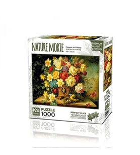 20857 PUZZLE 1000 Flowers and Wings