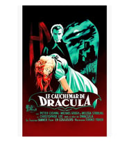 Dracula - Scary Movies Tablo Ahşap Poster Dekoratif