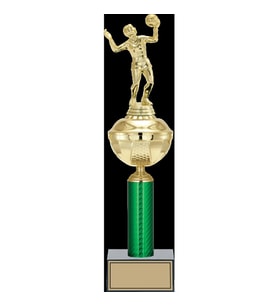 ODAK KUPA - Figürlü Kupalar - Voleybol Kadın Figürlü Kupalar FG-049 A - 43 cm