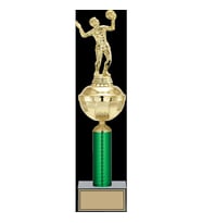 ODAK KUPA - Figürlü Kupalar - Voleybol Kadın Figürlü Kupalar FG-049 A - 43 cm