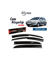 Cam Rüzgarlığı Hyundai Getz 2002-2011 ile uyumlu (Siyah)