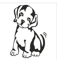 KÖPEK FOLYO STİCKER 200cm Uzunluk (Karışık)