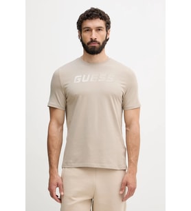 Guess Bruce Erkek Aktif Regular Fit T-Shirt