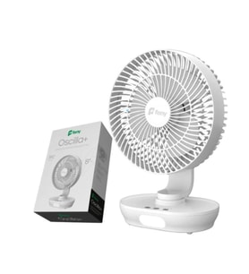 Feny FN-F88 Oscilla 3 Kademe Hız Ayarlı 180° 3000 Mah Şarjlı 8"Masüstü Vantilatör 150° Salınım