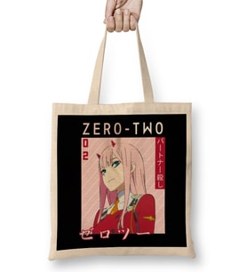 Zero Two Bez Çanta Uzun Saplı