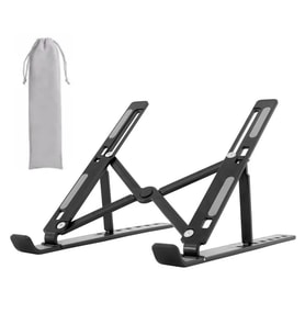 Ayt Frisby FNC-5155ST Taşınabilir Katlanır Alüminyum Tablet Notebook Laptop Stand Tutucu 10-15.6 İnç Arası Uyumlu