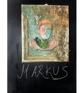Markos Tablo Biblo Heykel Dekorasyon Obje Ev Tasarım
