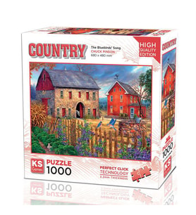 Ks Games Puzzle 1000 Parça The Bluebirds' Song 20676
