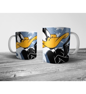Pixxa Daffy Duck ve Bugs Bunny Kupa Bardak Model 3