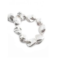 İnci Doğal Taş Parlak Gri Amorf Kesim 14x18mm Dizi [AB+]